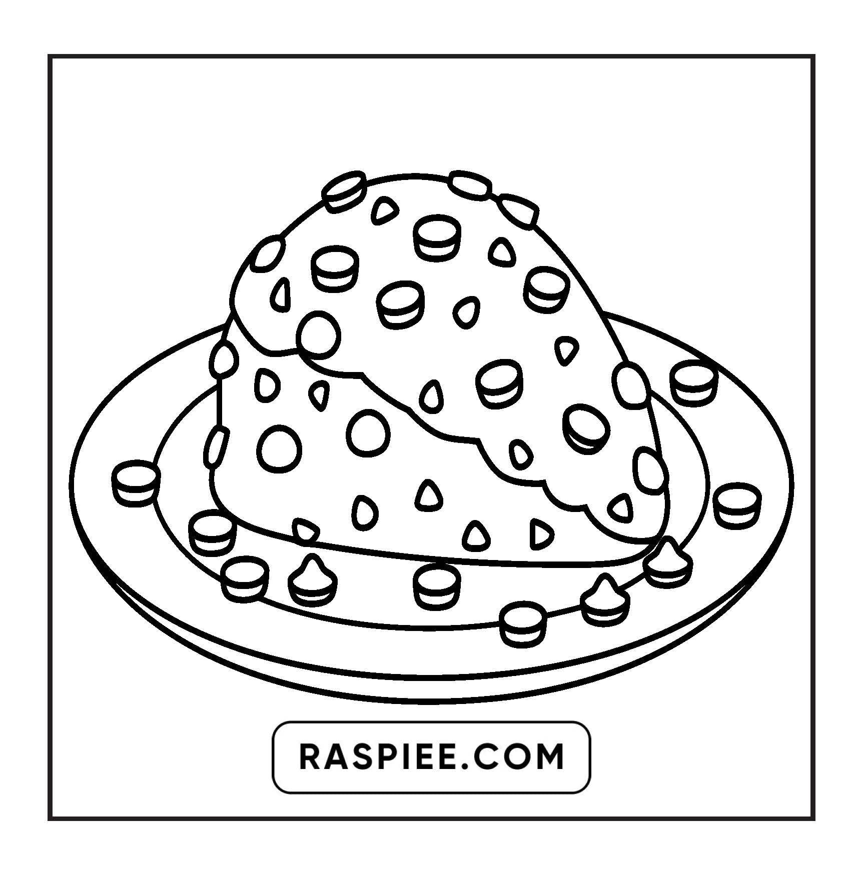 70 Bold and Easy Sweet Treats Coloring Pages