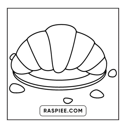 70 Bold and Easy Sweet Treats Coloring Pages