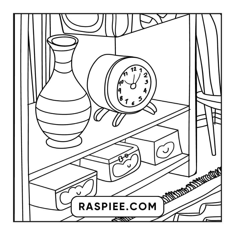 85 Bold and Easy Little Corner Coloring Pages Printable PDF Instant Download