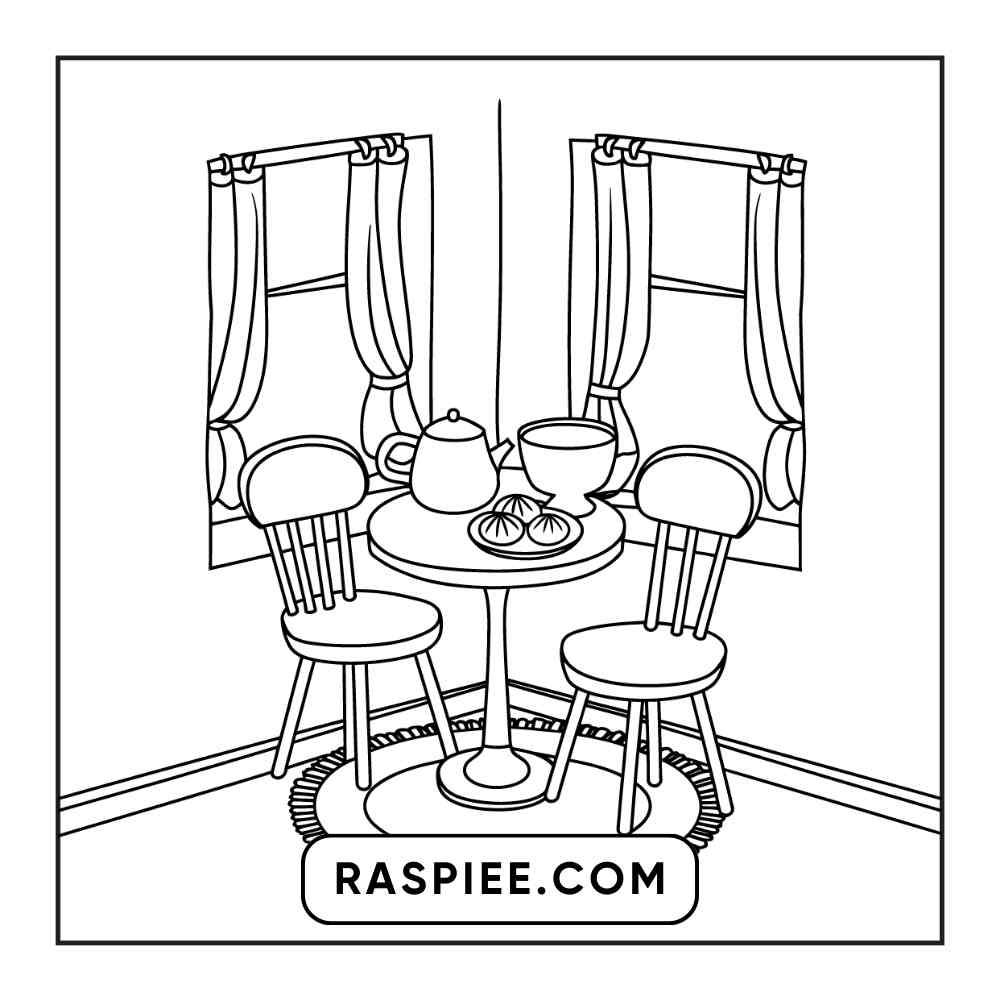 85 Bold and Easy Little Corner Coloring Pages Printable PDF Instant Download
