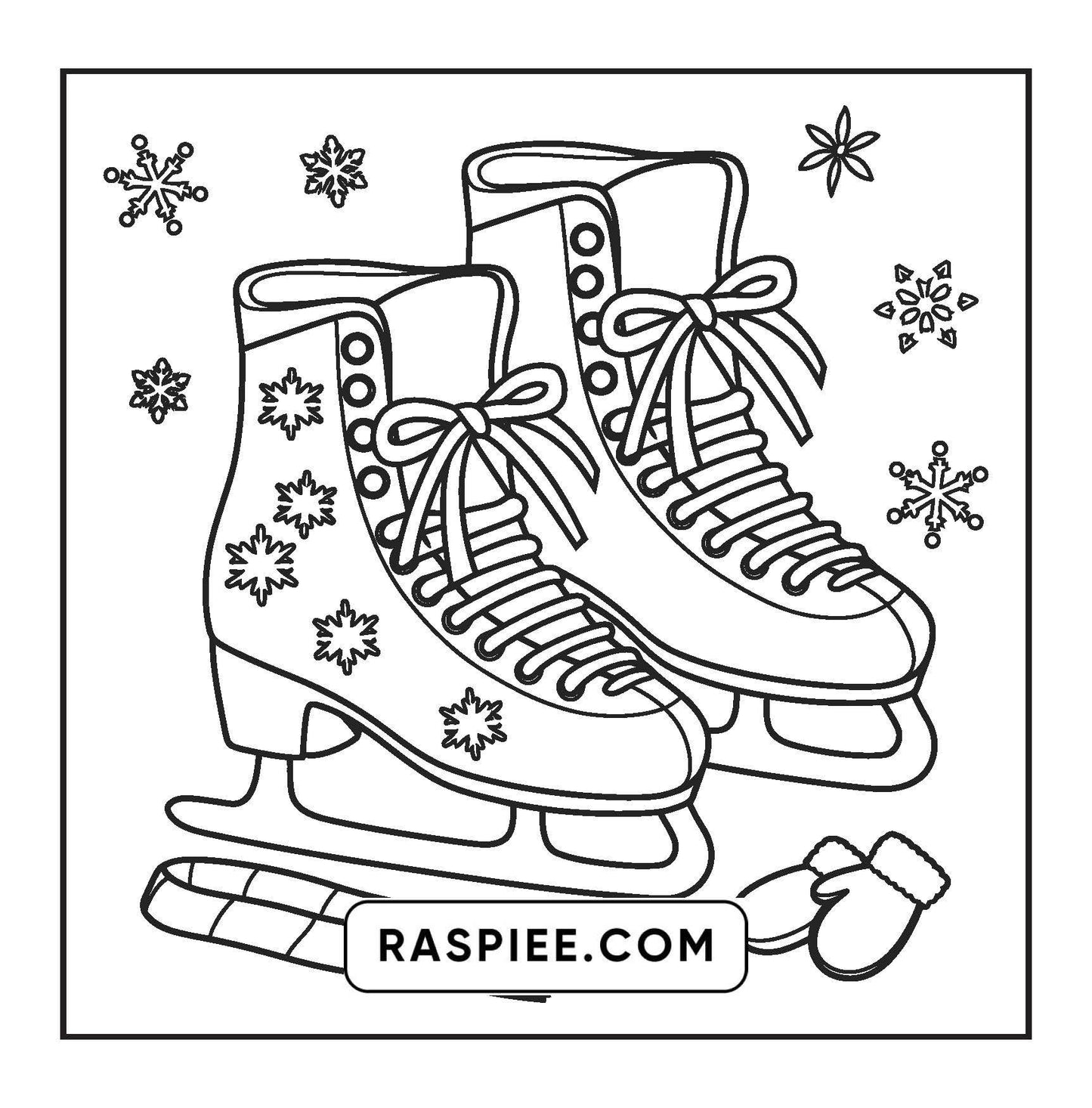 72 Bold and Easy Cute Christmas Coloring Pages