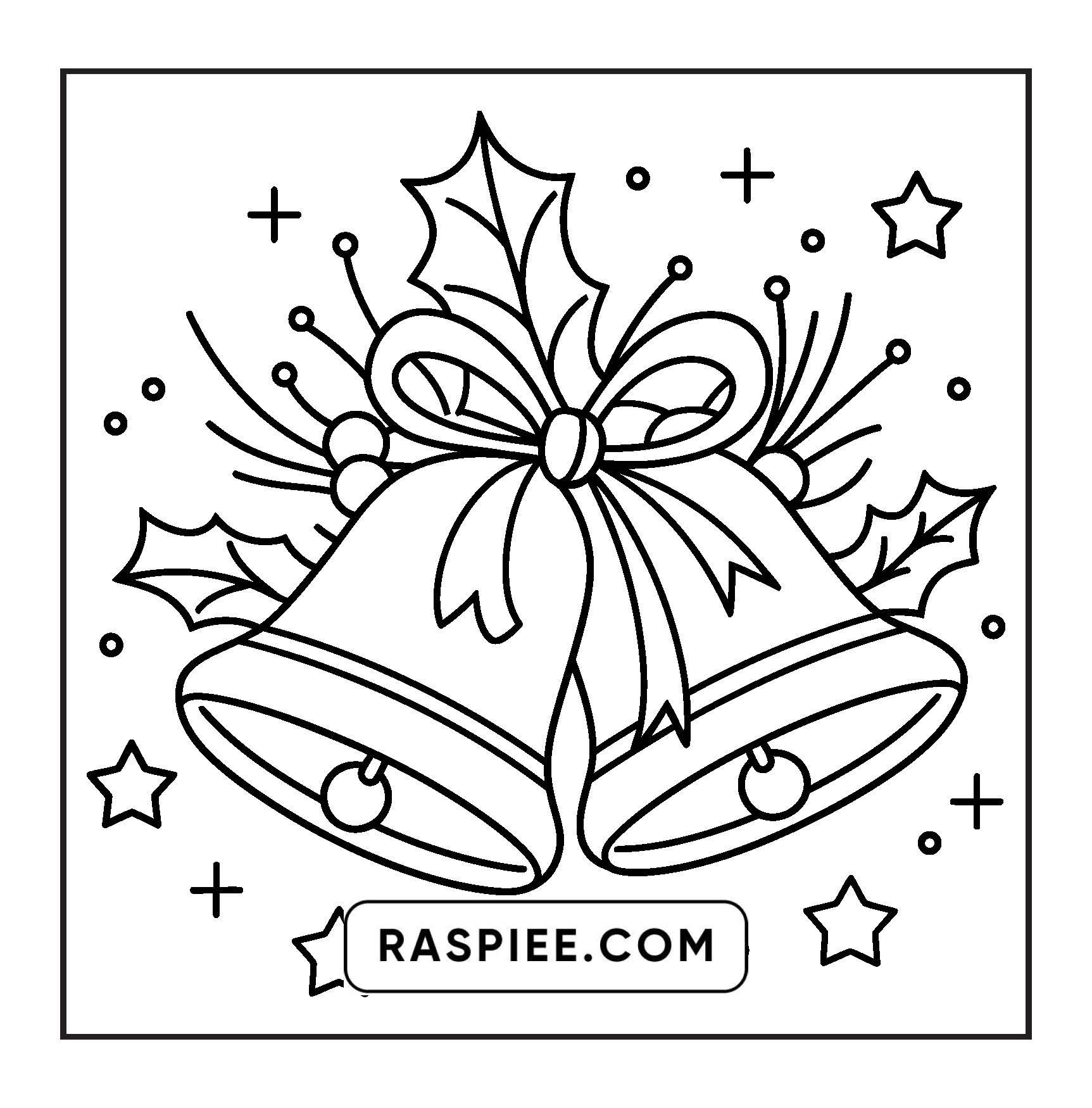 72 Bold and Easy Cute Christmas Coloring Pages