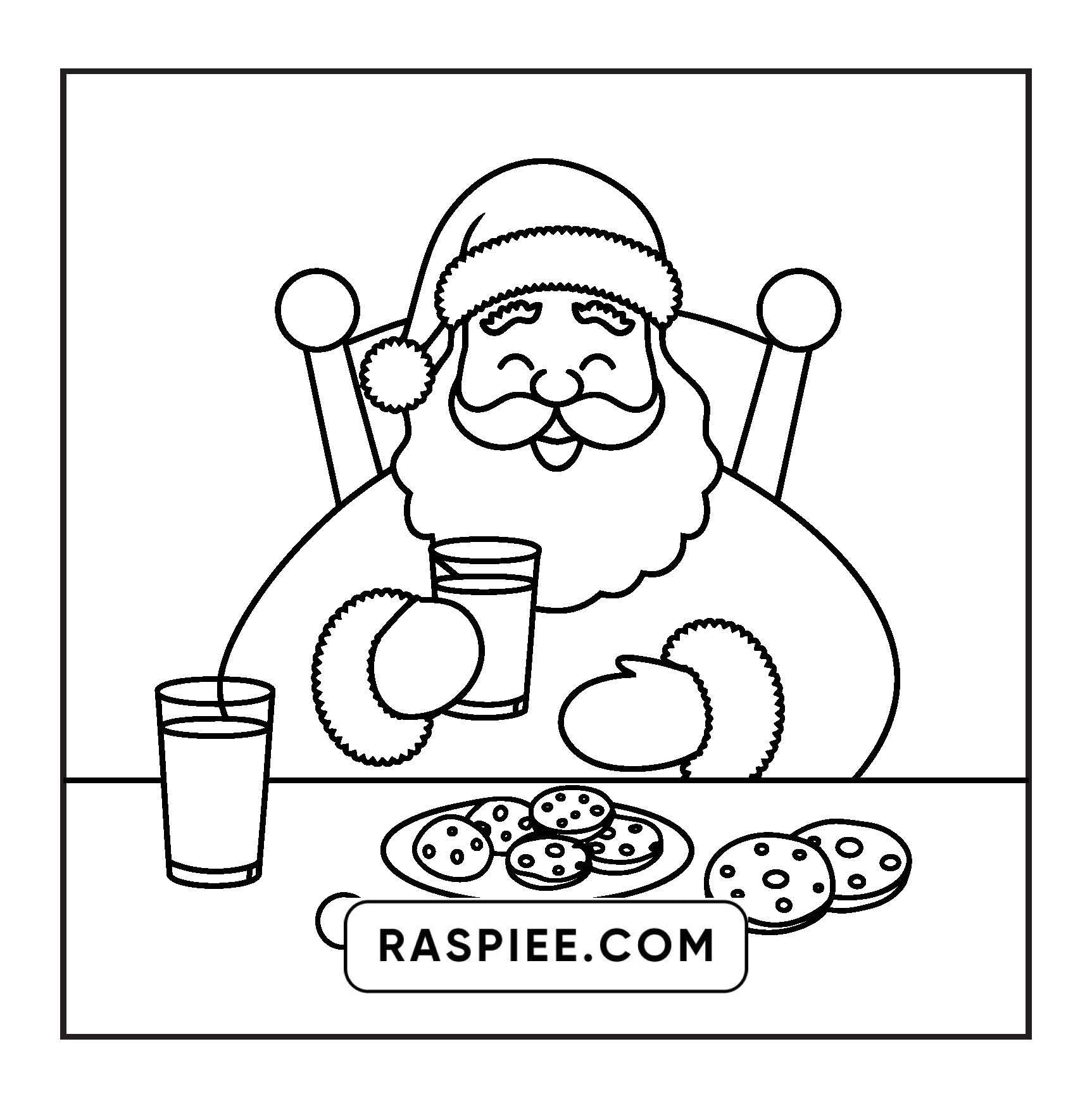 72 Bold and Easy Cute Christmas Coloring Pages