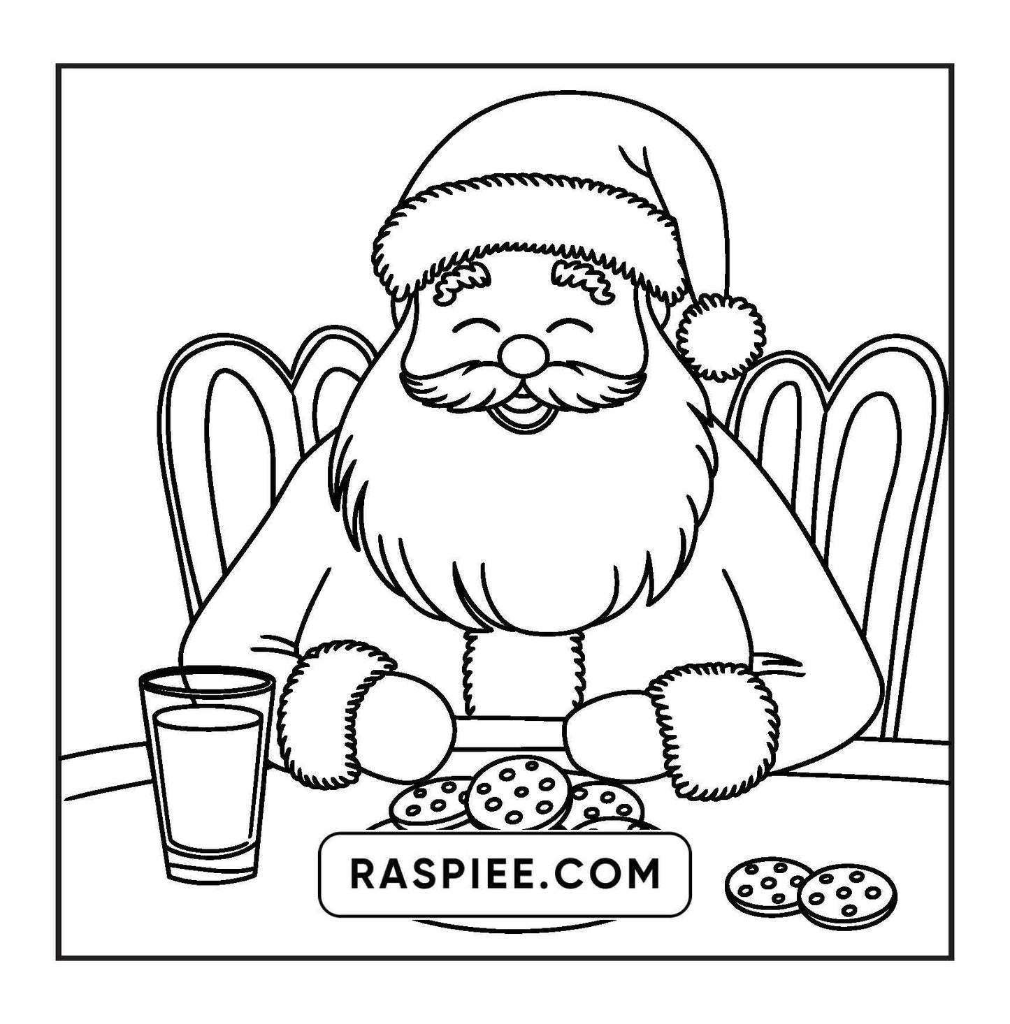 72 Bold and Easy Cute Christmas Coloring Pages