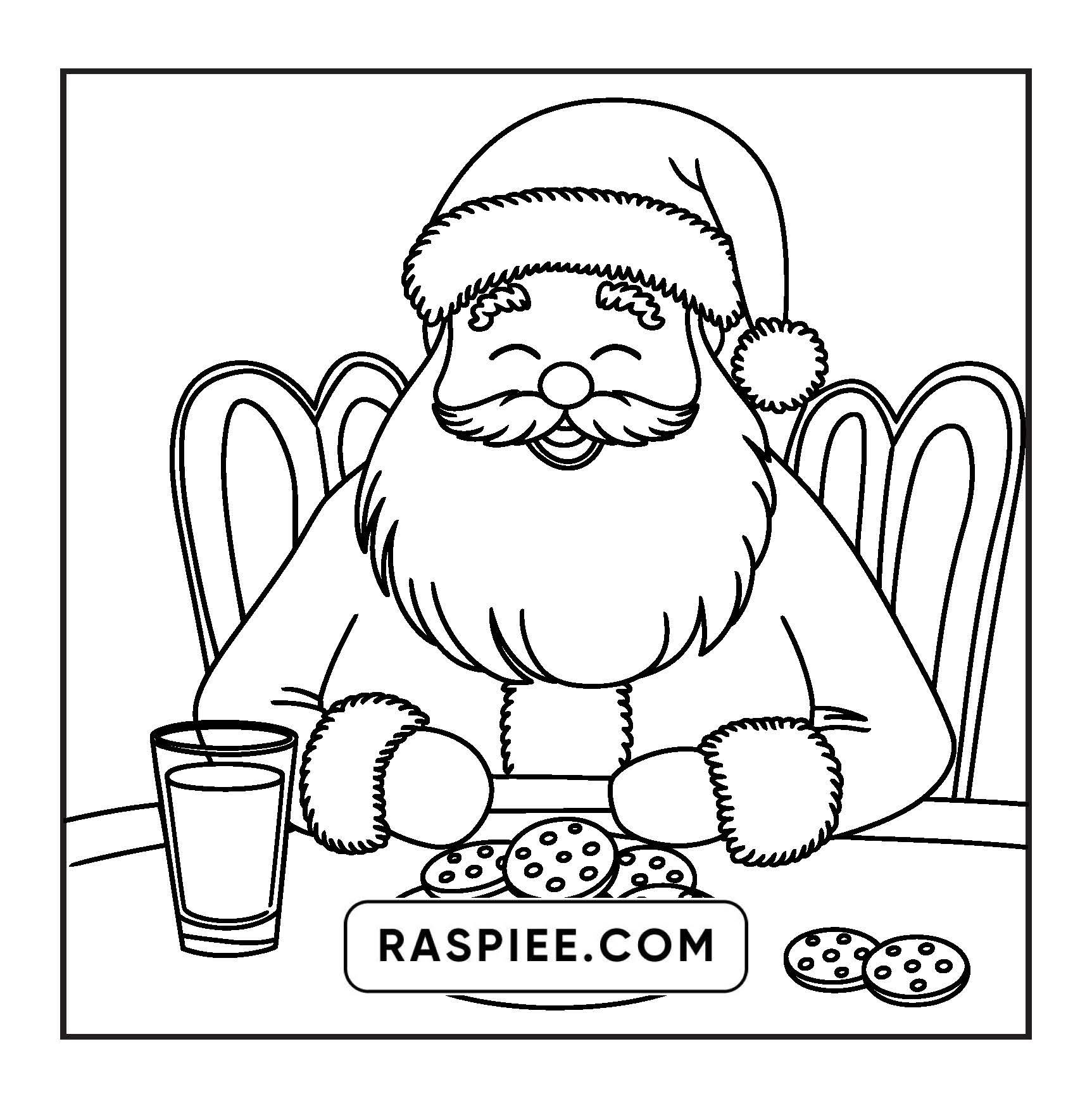 72 Bold and Easy Cute Christmas Coloring Pages