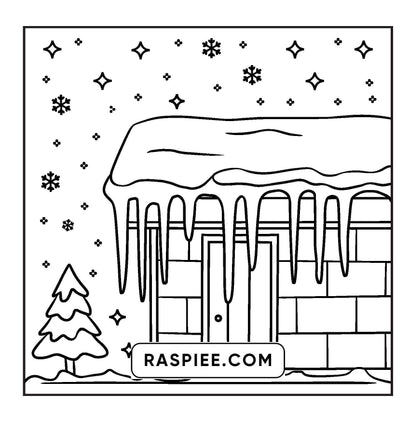 72 Bold and Easy Cute Christmas Coloring Pages