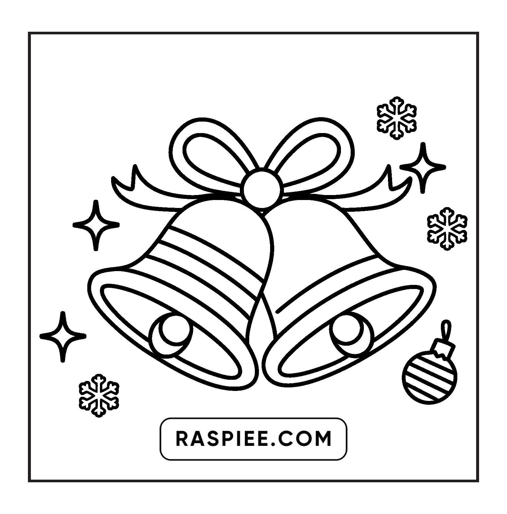 72 Bold and Easy Cute Christmas Coloring Pages