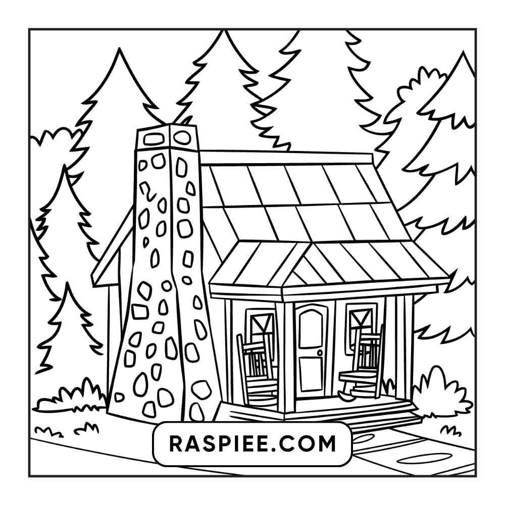 85 Bold and Easy Little Corner Coloring Pages Printable PDF Instant Download