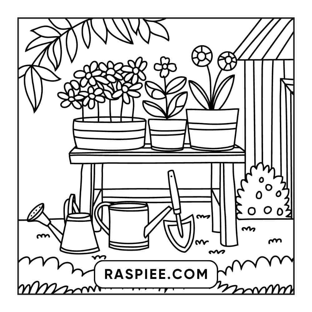 85 Bold and Easy Little Corner Coloring Pages Printable PDF Instant Download