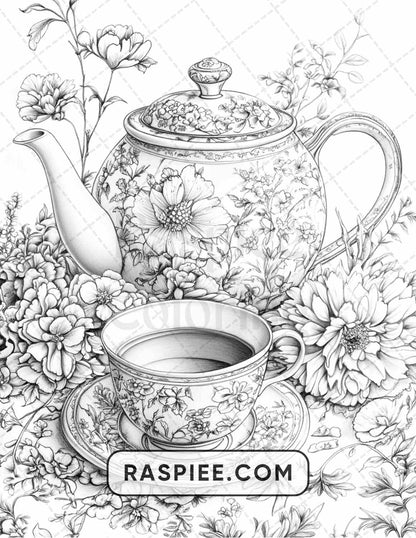 80 Still Life Adult Coloring Pages
