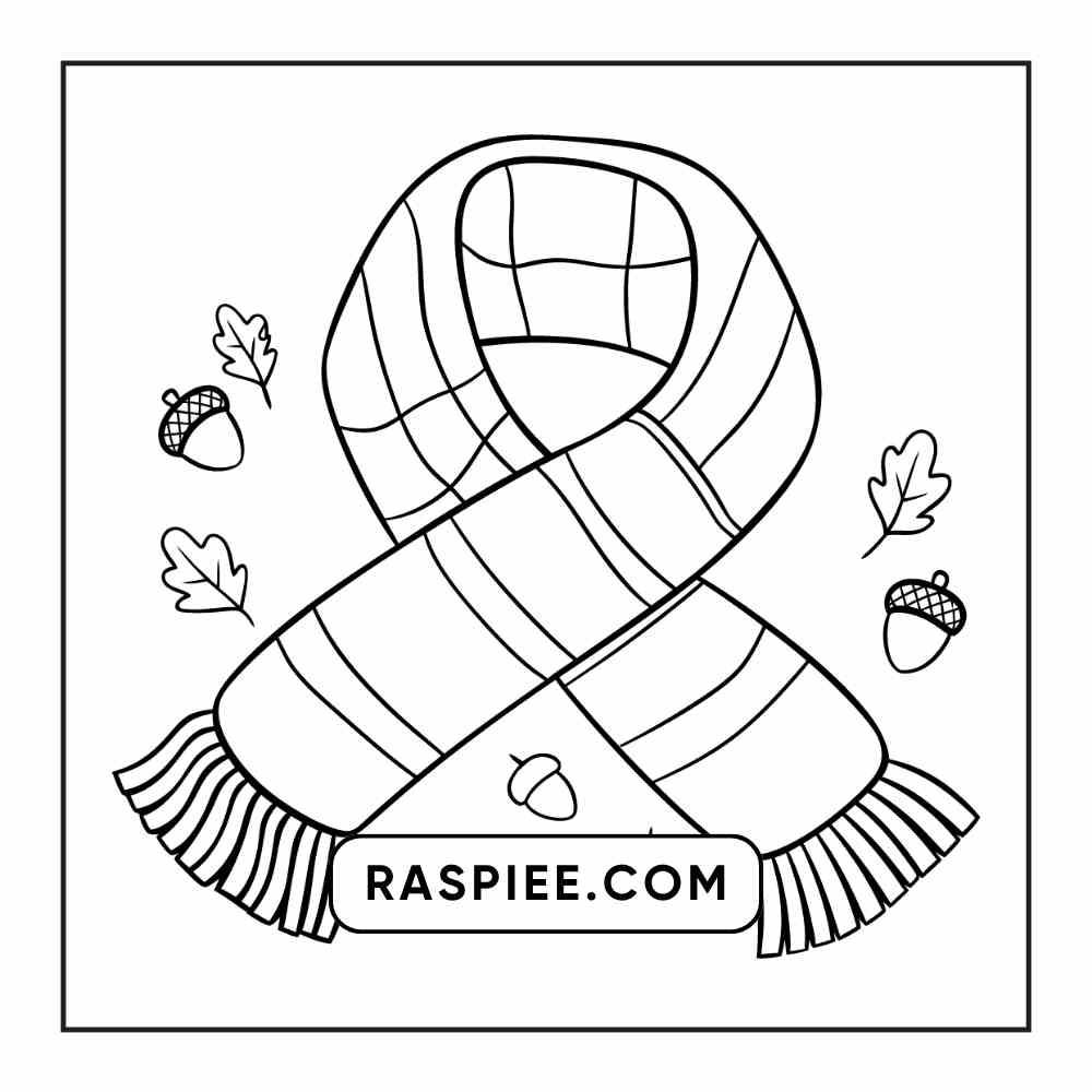 76 Bold and Easy Fall Vibes Coloring Pages Printable PDF Instant Download