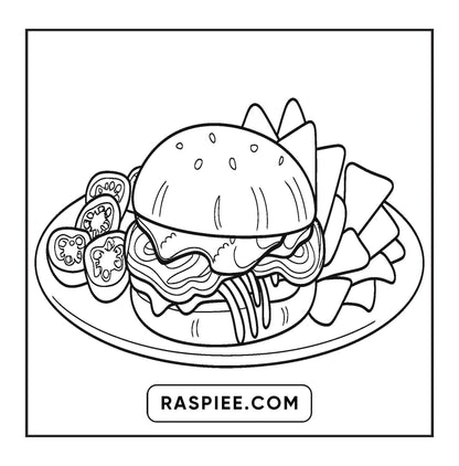 76 Bold and Easy Mexican Treats Coloring Pages