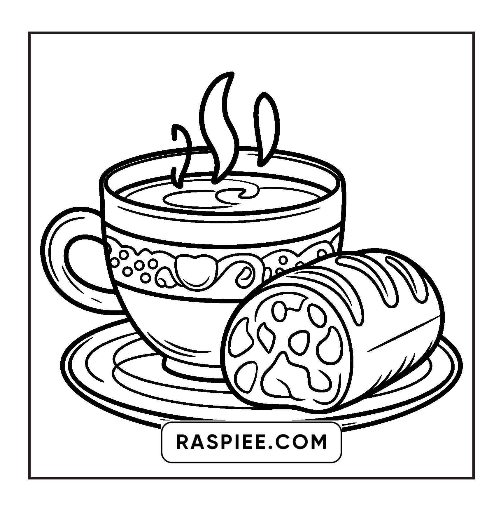 76 Bold and Easy Mexican Treats Coloring Pages