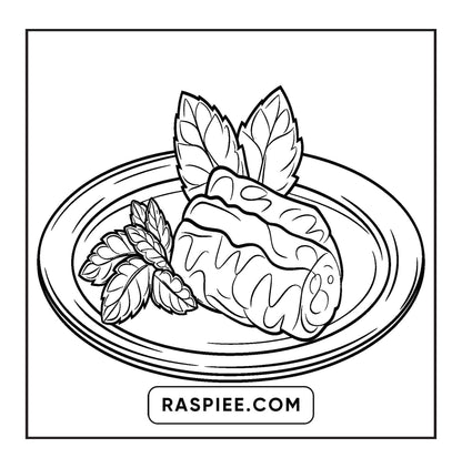 76 Bold and Easy Mexican Treats Coloring Pages