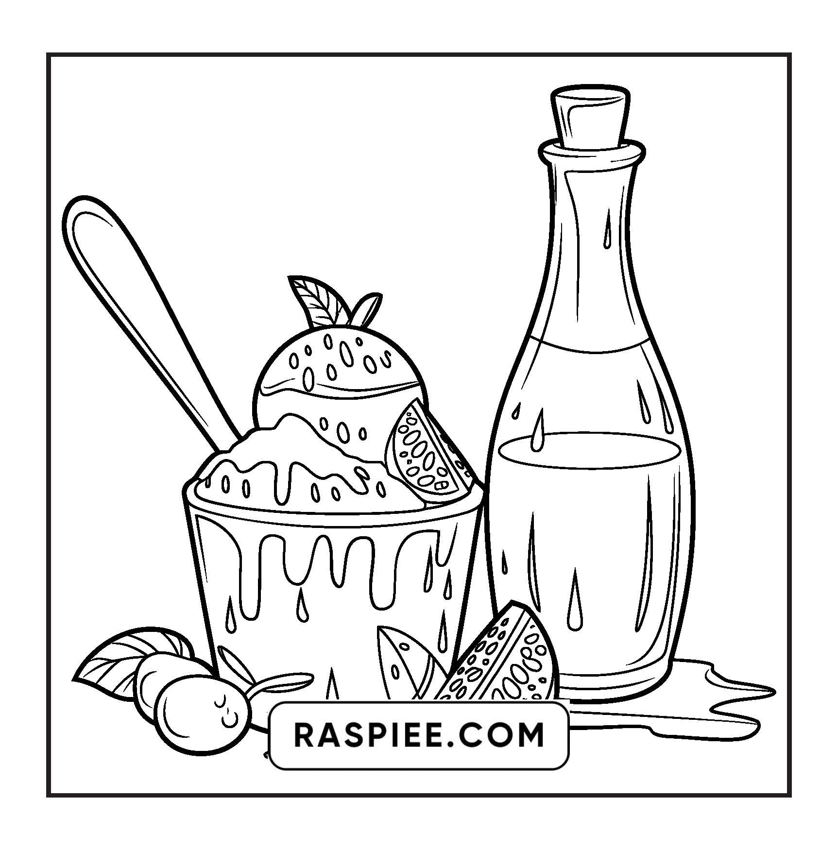 76 Bold and Easy Mexican Treats Coloring Pages