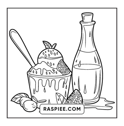 76 Bold and Easy Mexican Treats Coloring Pages