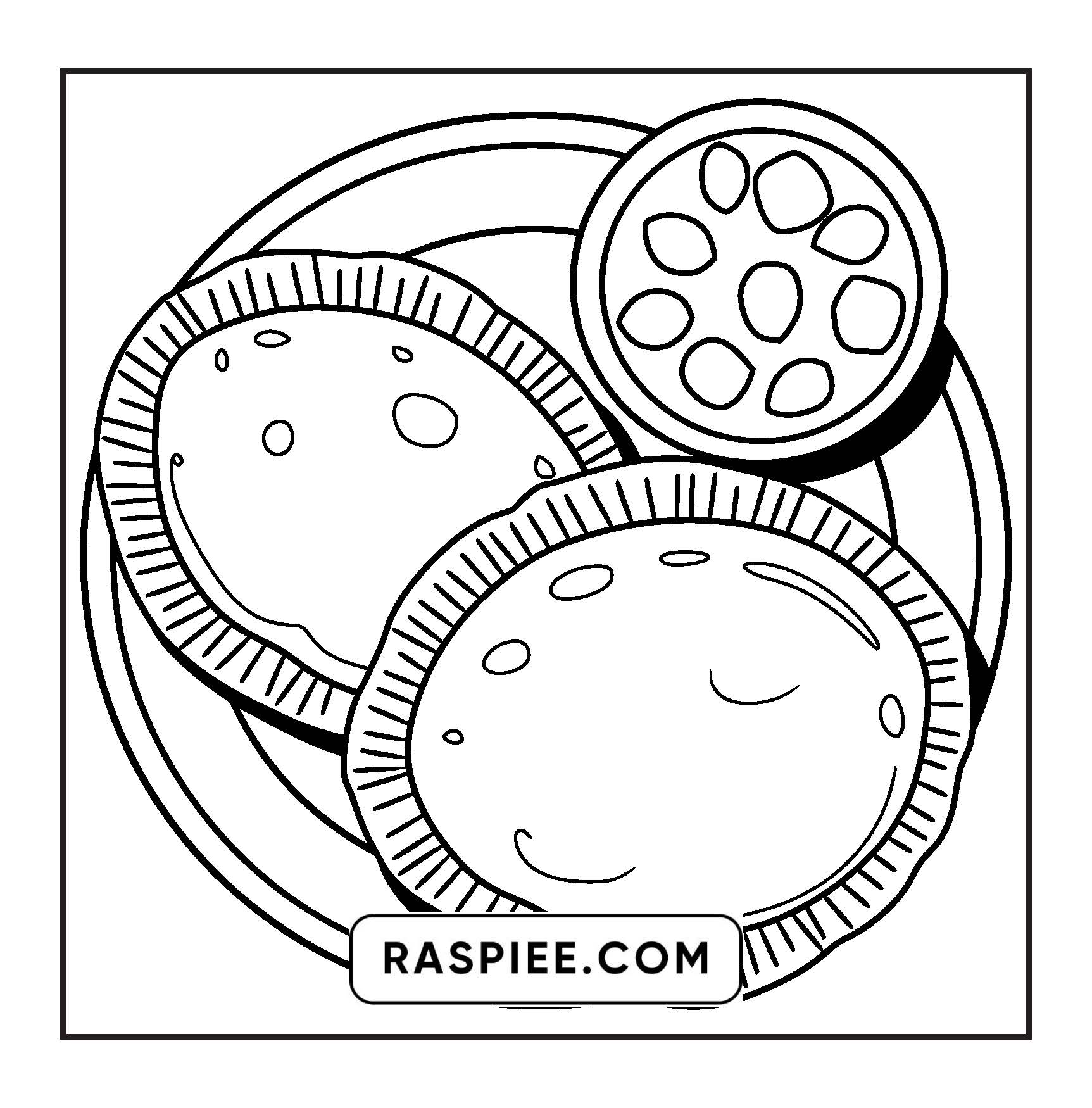 76 Bold and Easy Mexican Treats Coloring Pages