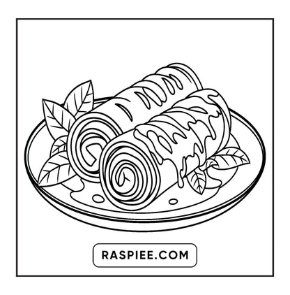 76 Bold and Easy Mexican Treats Coloring Pages