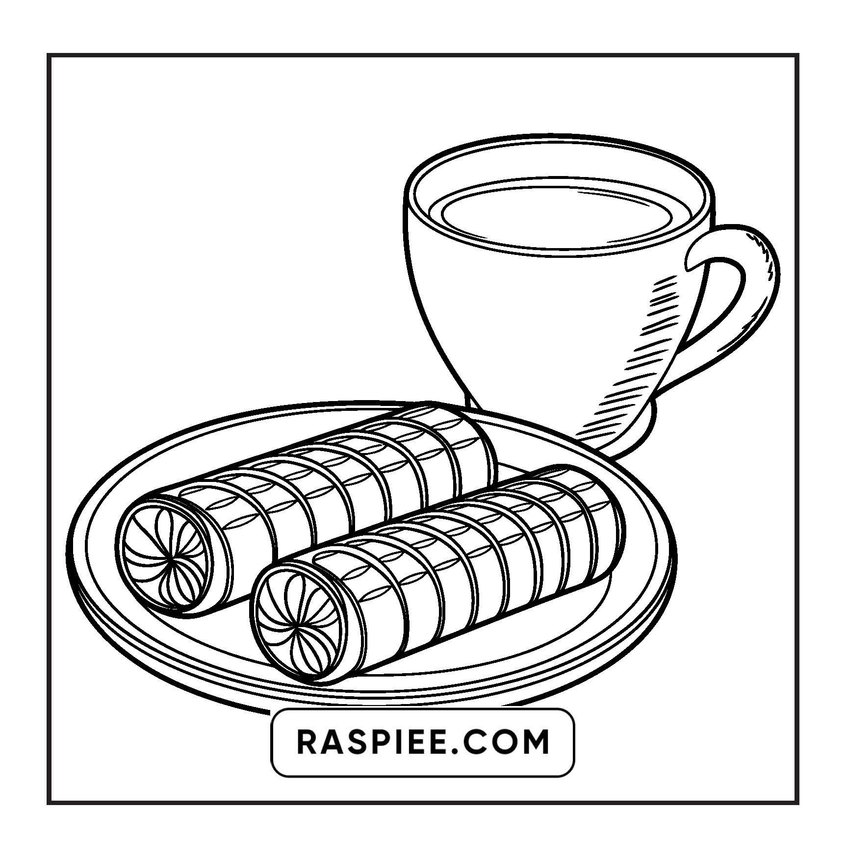 76 Bold and Easy Mexican Treats Coloring Pages