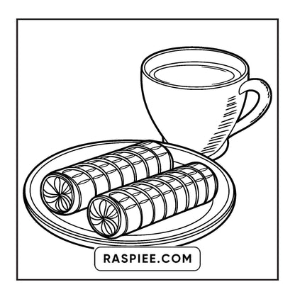 76 Bold and Easy Mexican Treats Coloring Pages