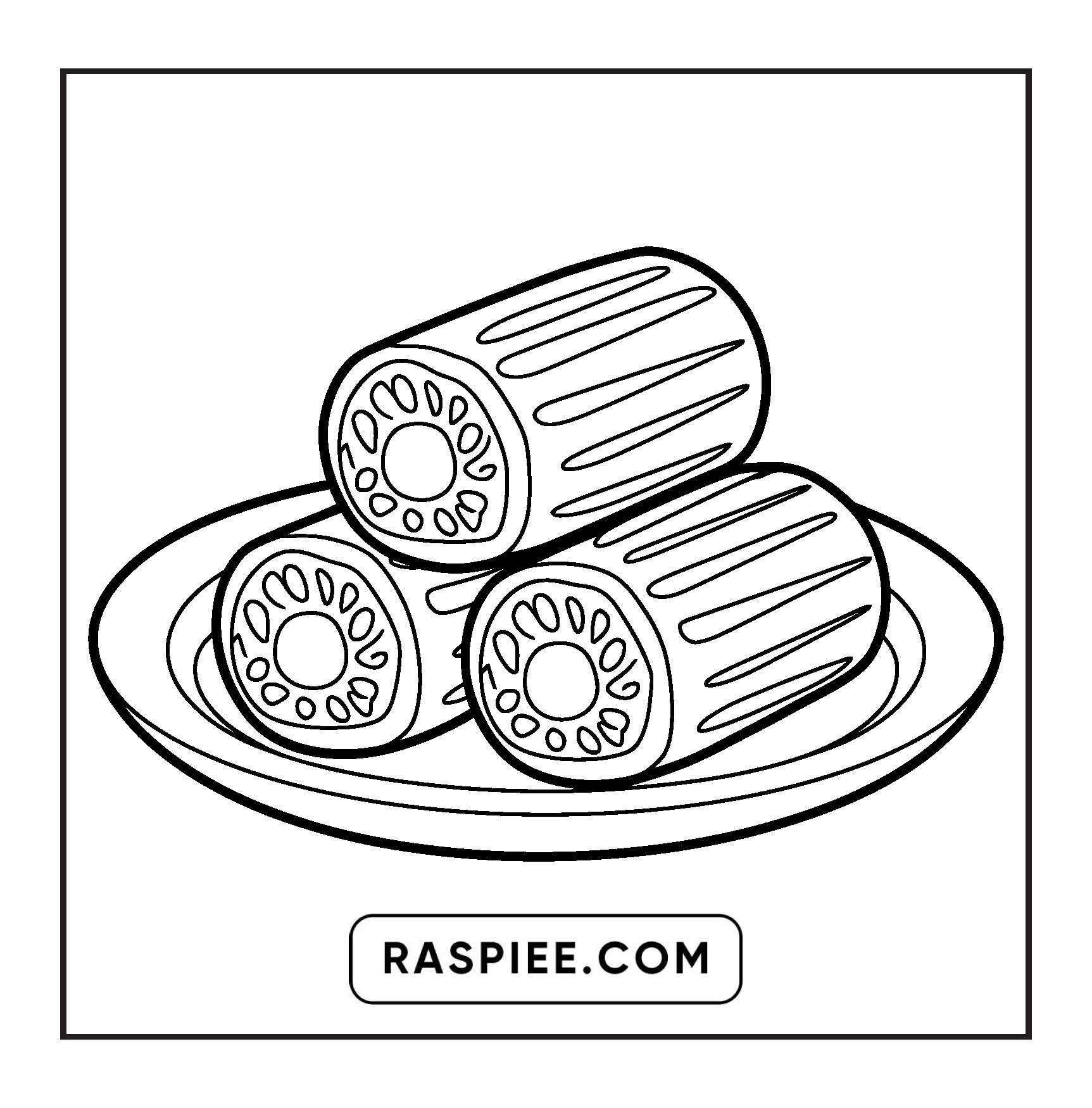 76 Bold and Easy Mexican Treats Coloring Pages