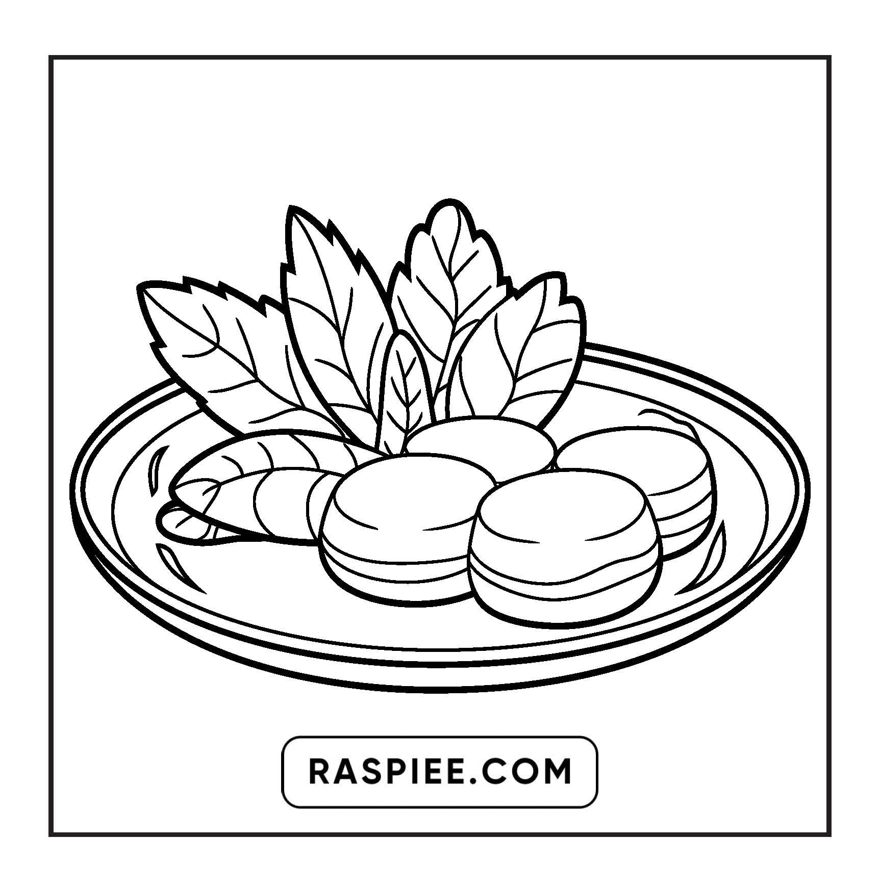 76 Bold and Easy Mexican Treats Coloring Pages