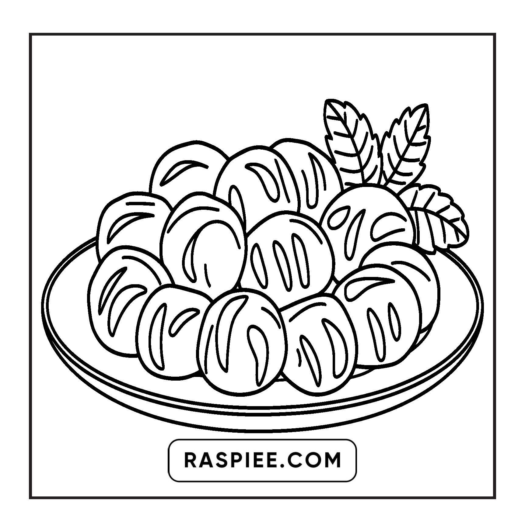 76 Bold and Easy Mexican Treats Coloring Pages