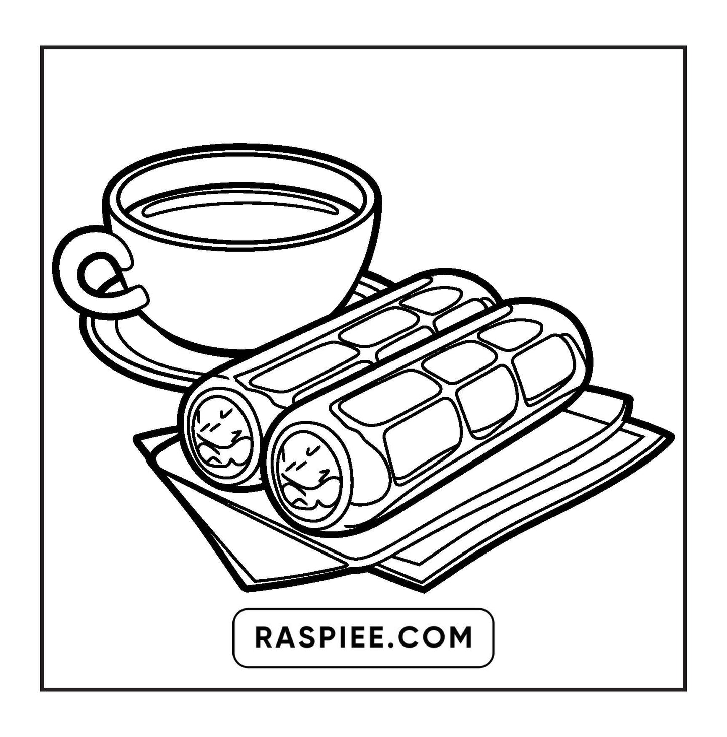 76 Bold and Easy Mexican Treats Coloring Pages