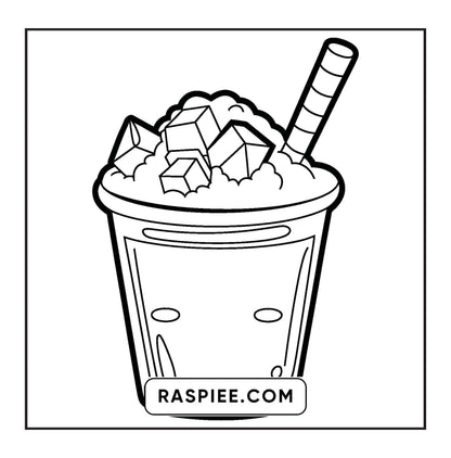 76 Bold and Easy Mexican Treats Coloring Pages