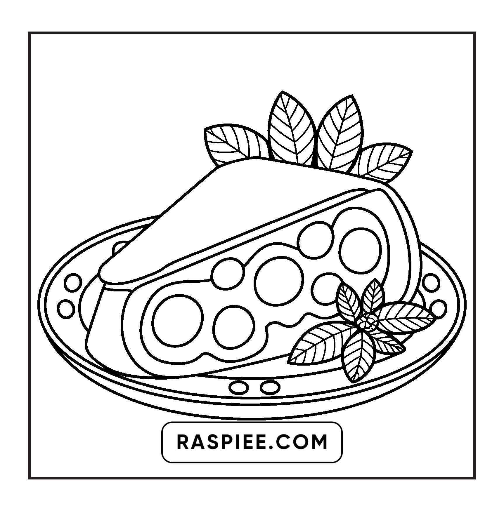 76 Bold and Easy Mexican Treats Coloring Pages