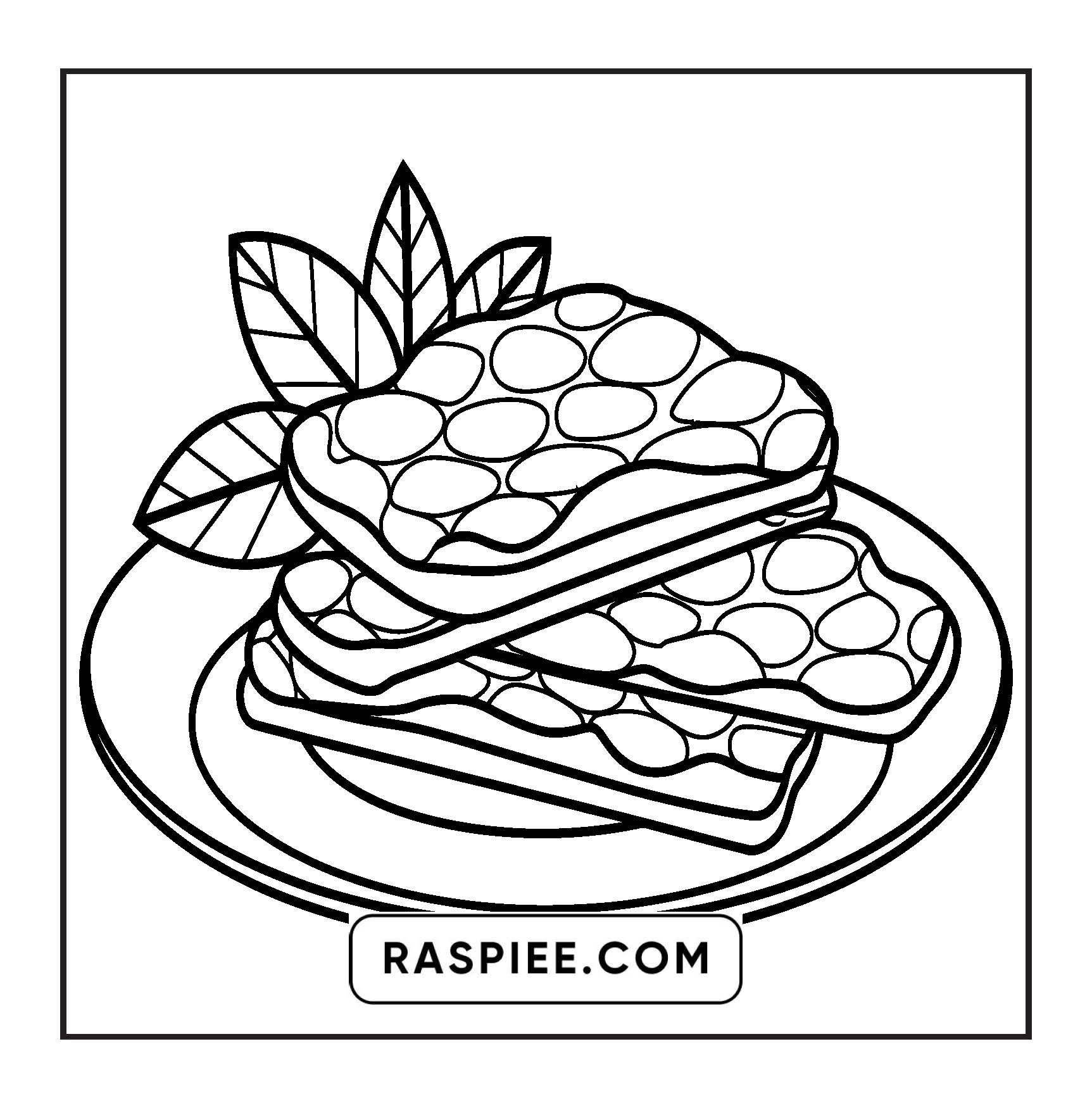 76 Bold and Easy Mexican Treats Coloring Pages