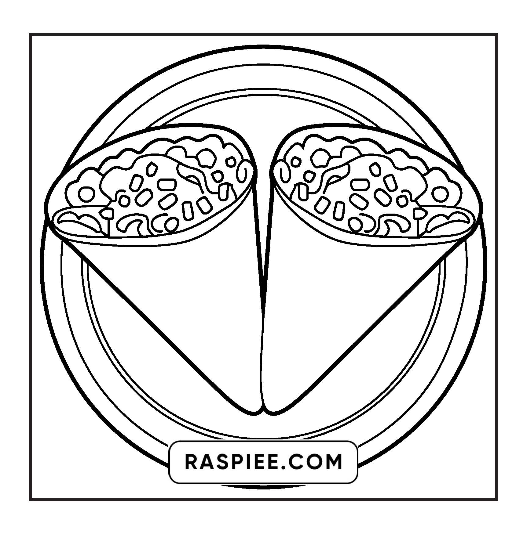 76 Bold and Easy Mexican Treats Coloring Pages