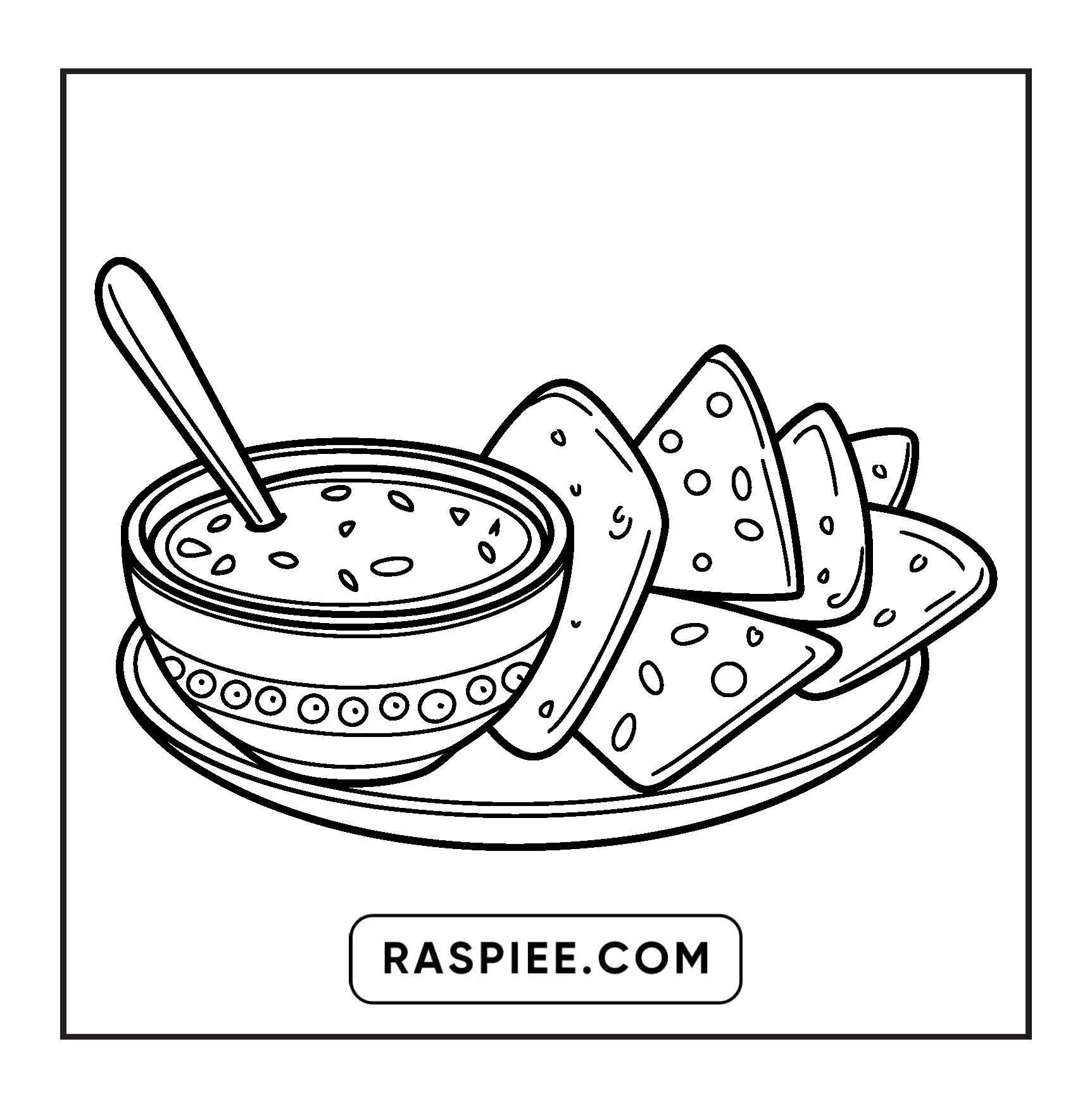 76 Bold and Easy Mexican Treats Coloring Pages