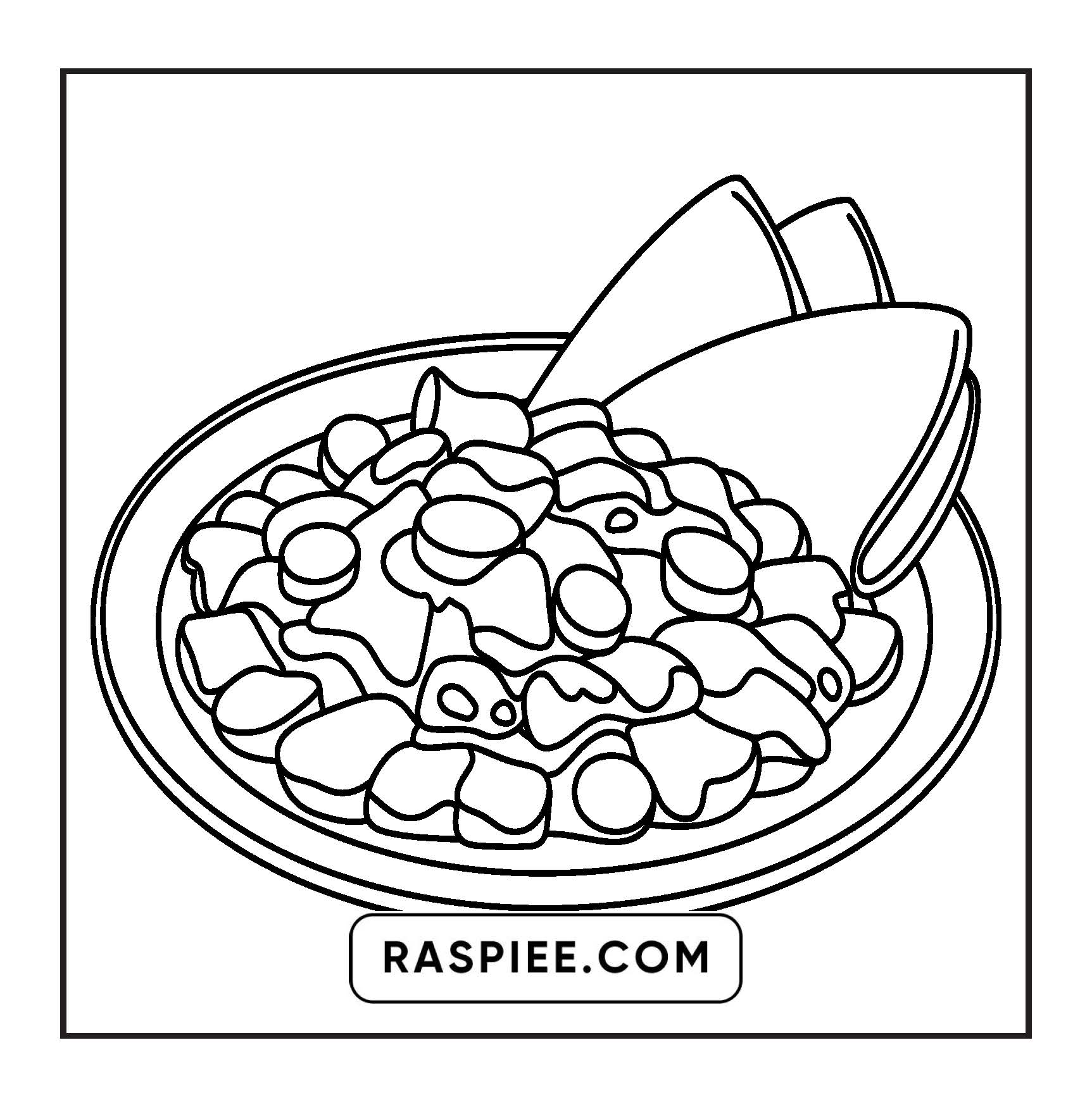 76 Bold and Easy Mexican Treats Coloring Pages