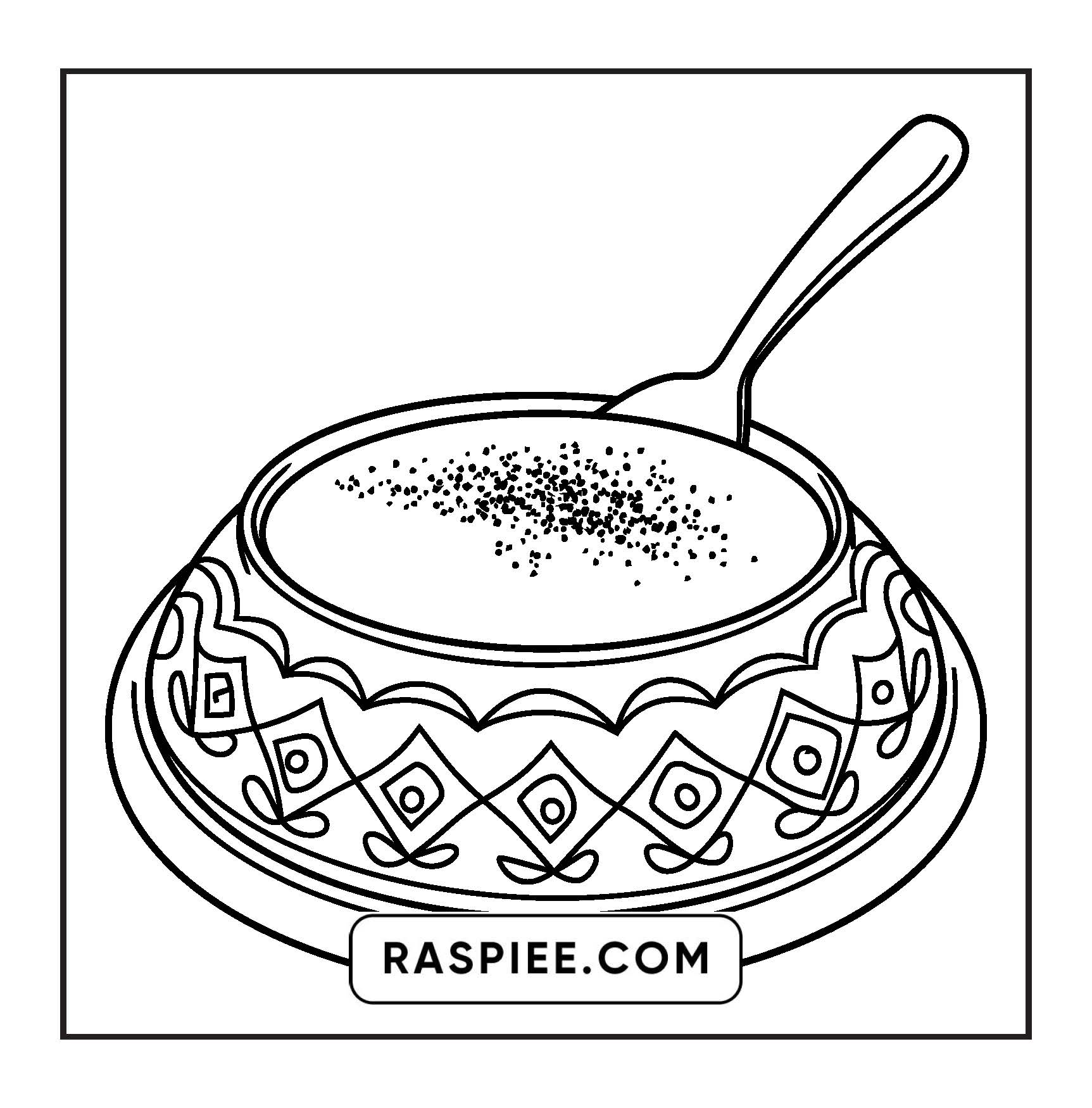 76 Bold and Easy Mexican Treats Coloring Pages