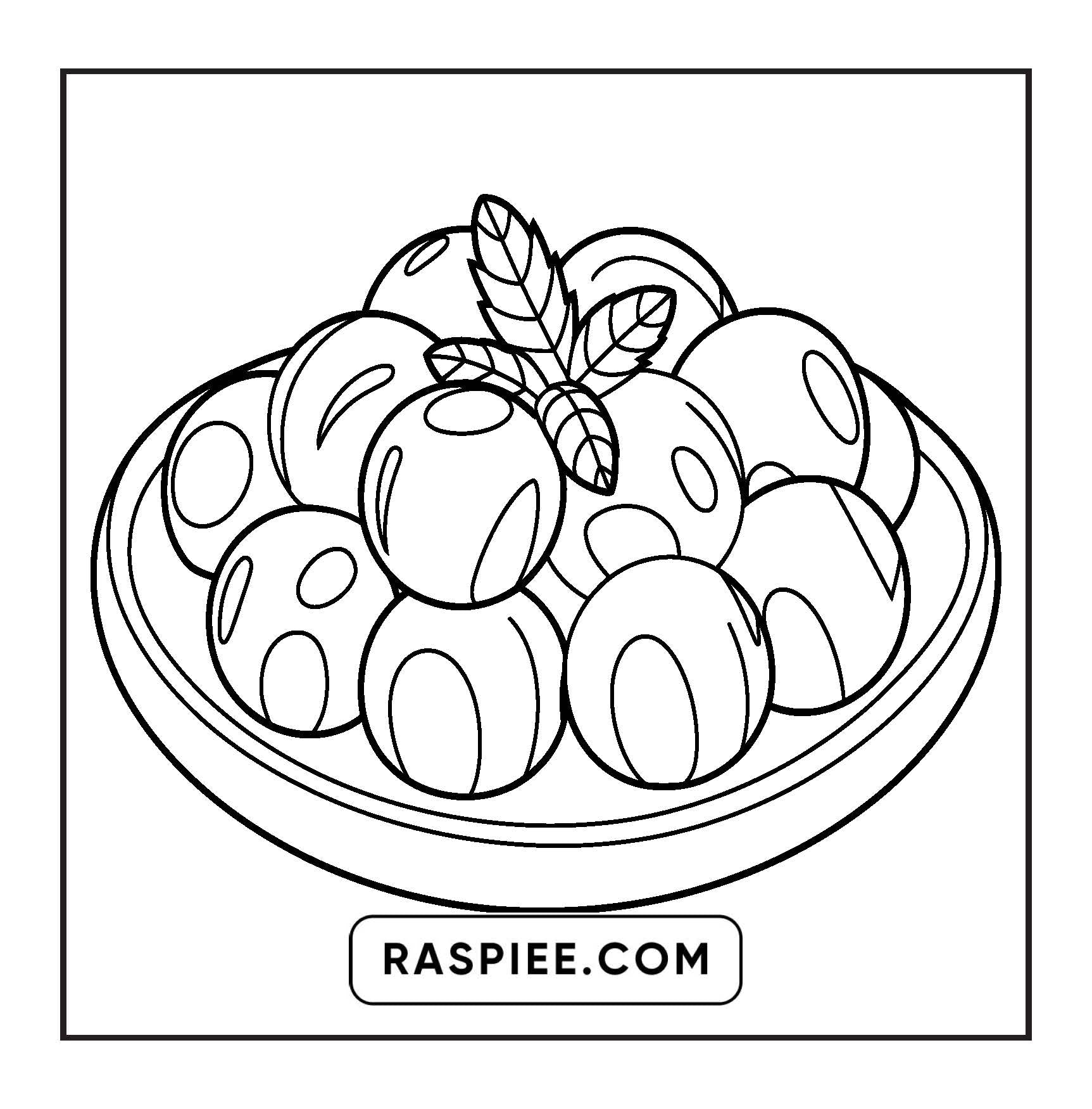 76 Bold and Easy Mexican Treats Coloring Pages