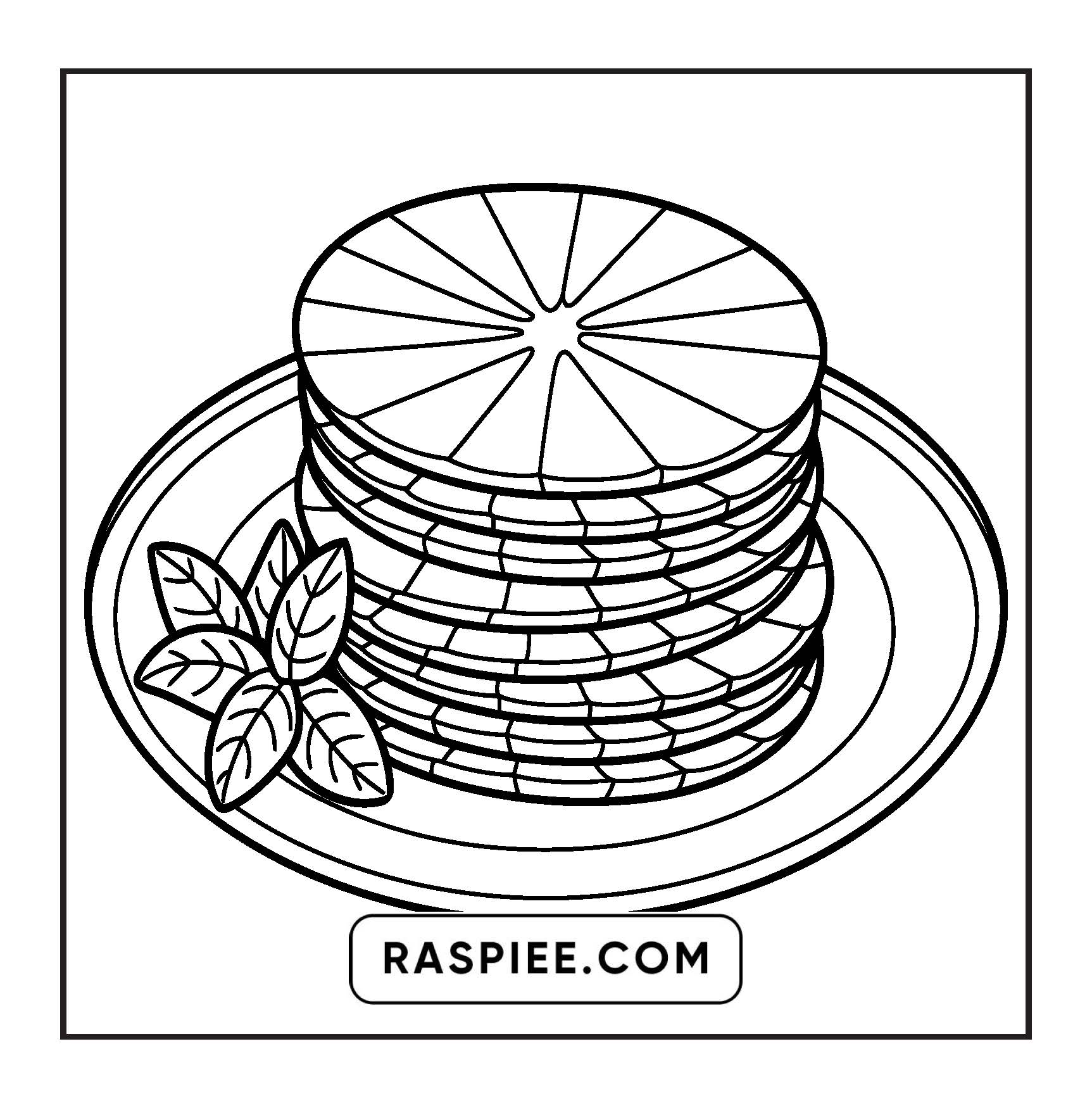 76 Bold and Easy Mexican Treats Coloring Pages