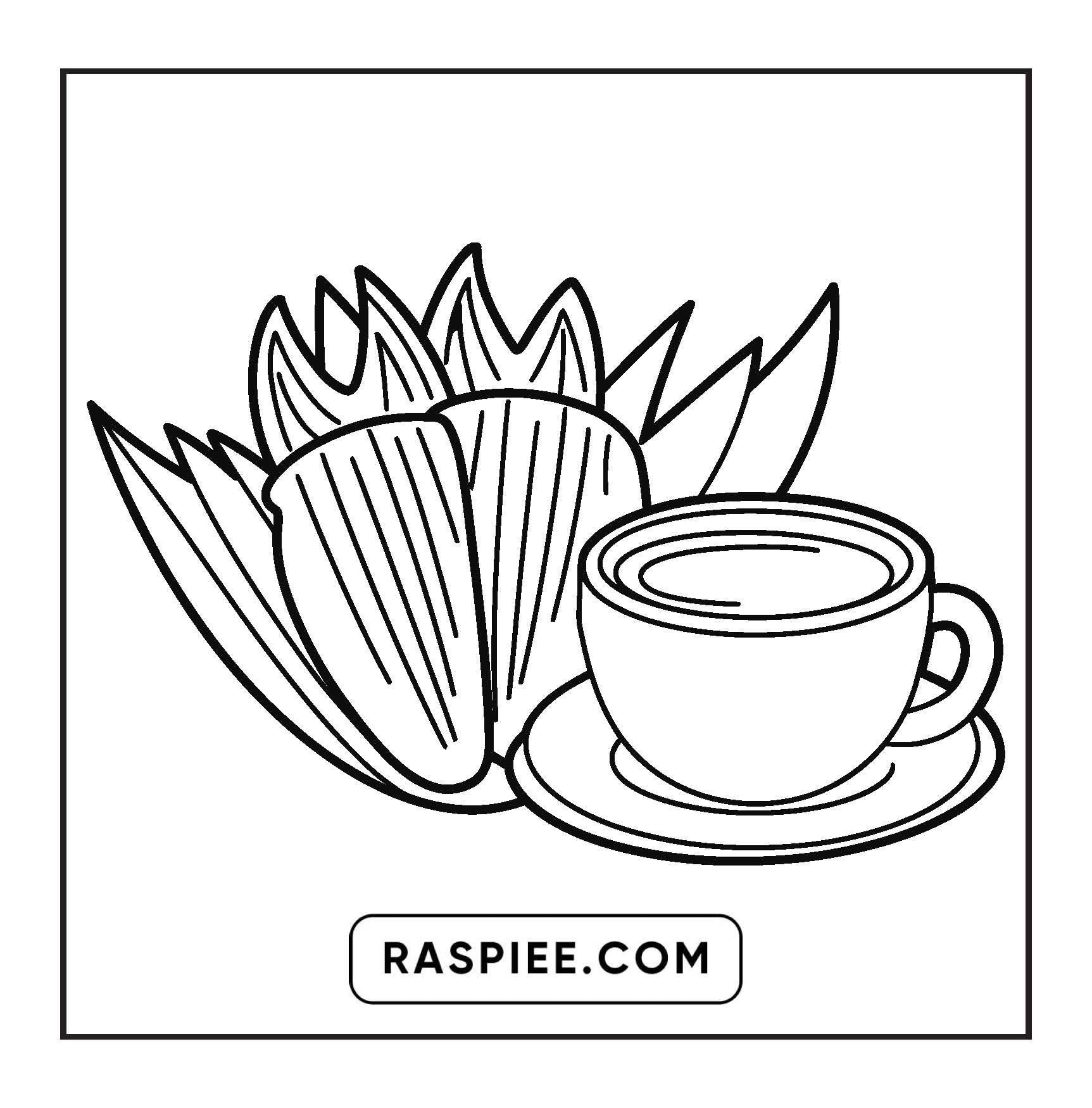76 Bold and Easy Mexican Treats Coloring Pages