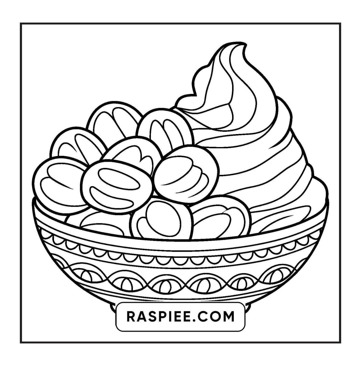 76 Bold and Easy Mexican Treats Coloring Pages