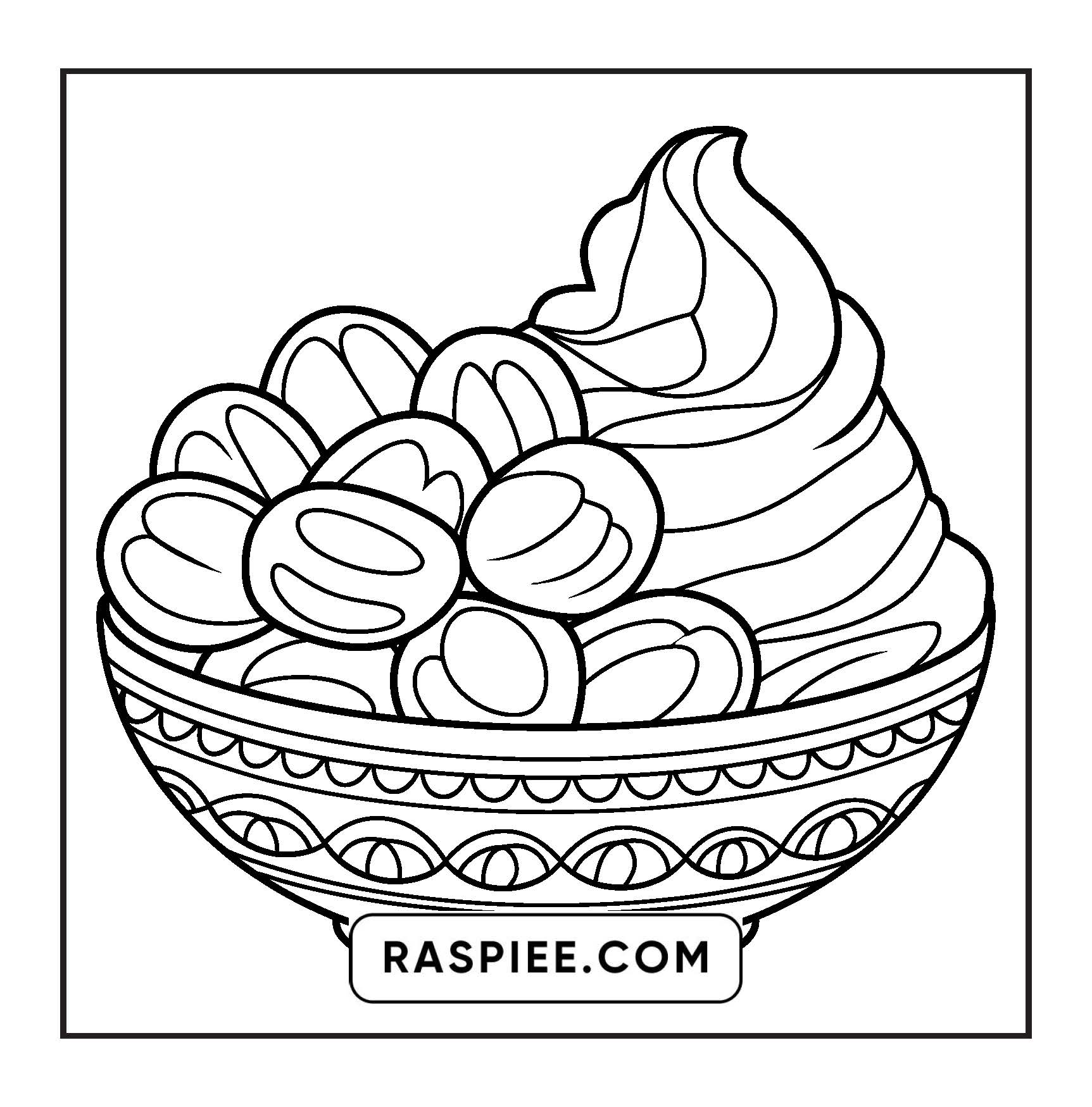 76 Bold and Easy Mexican Treats Coloring Pages