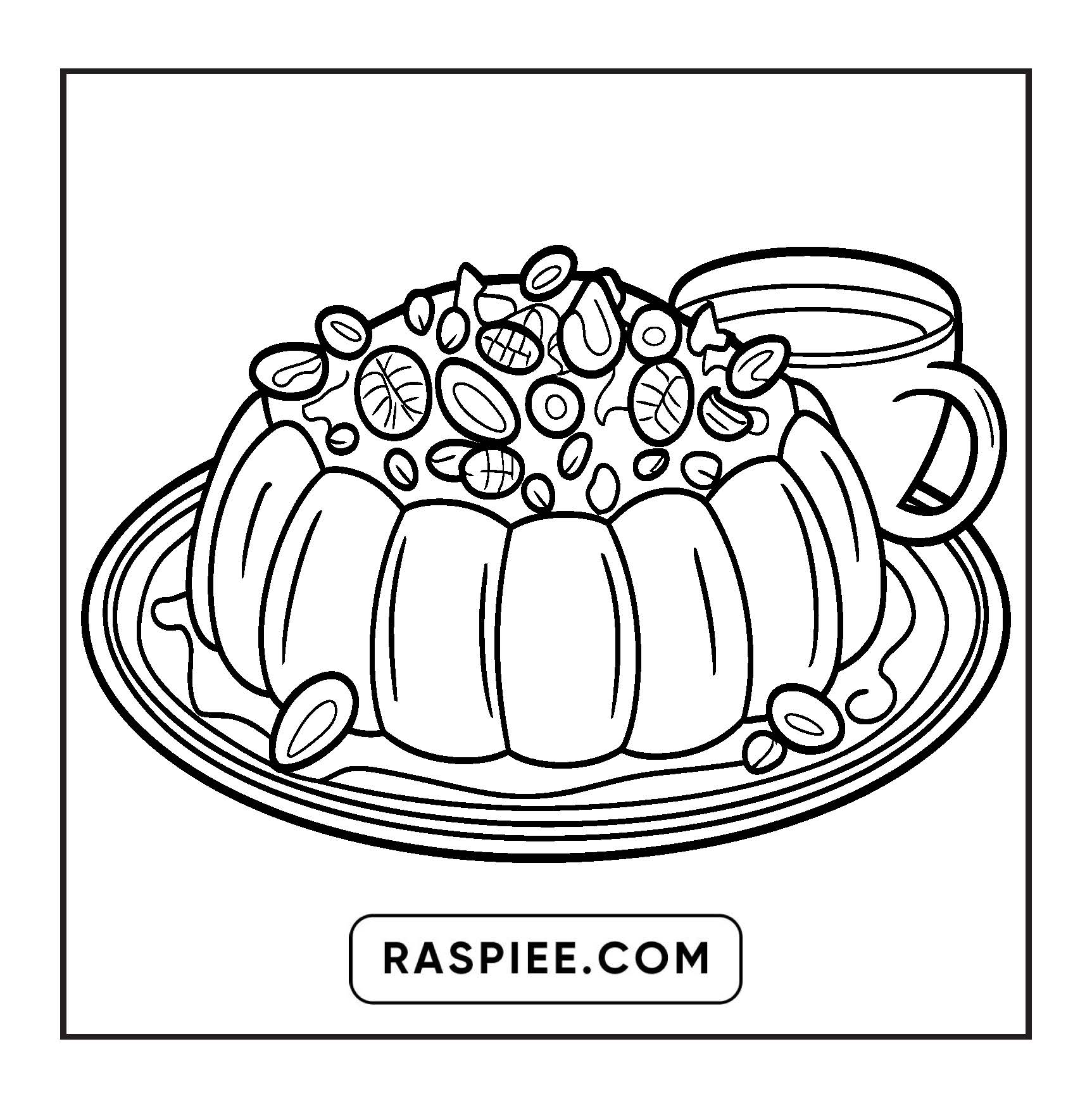 76 Bold and Easy Mexican Treats Coloring Pages