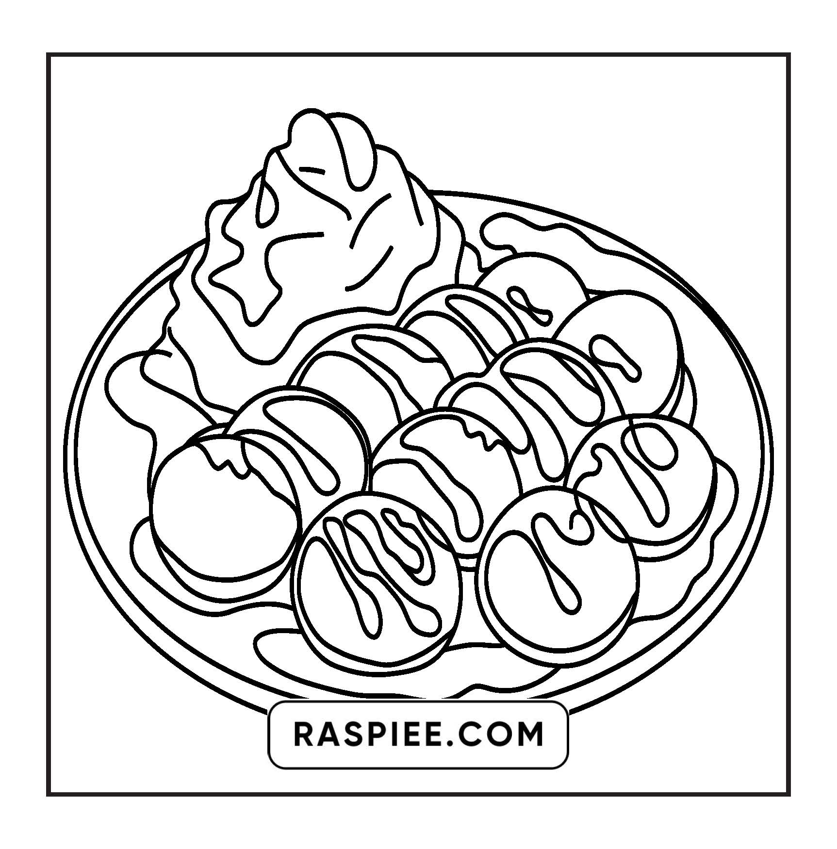 76 Bold and Easy Mexican Treats Coloring Pages