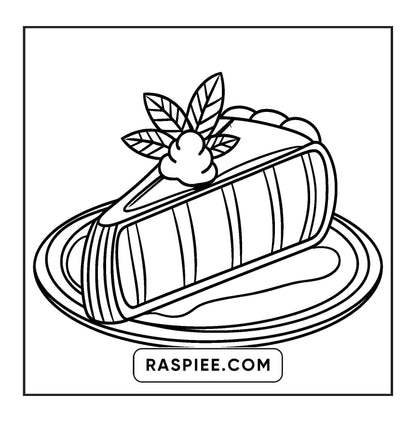 76 Bold and Easy Mexican Treats Coloring Pages