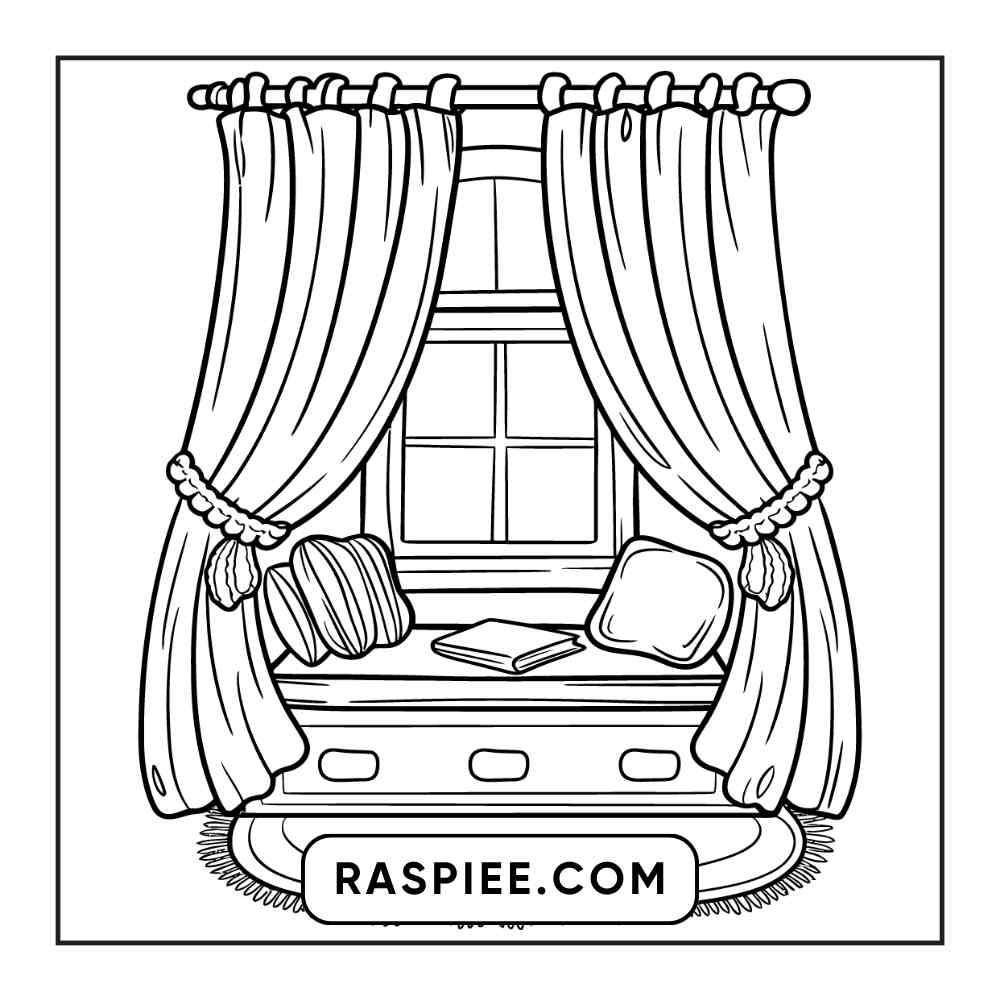 85 Bold and Easy Little Corner Coloring Pages Printable PDF Instant Download
