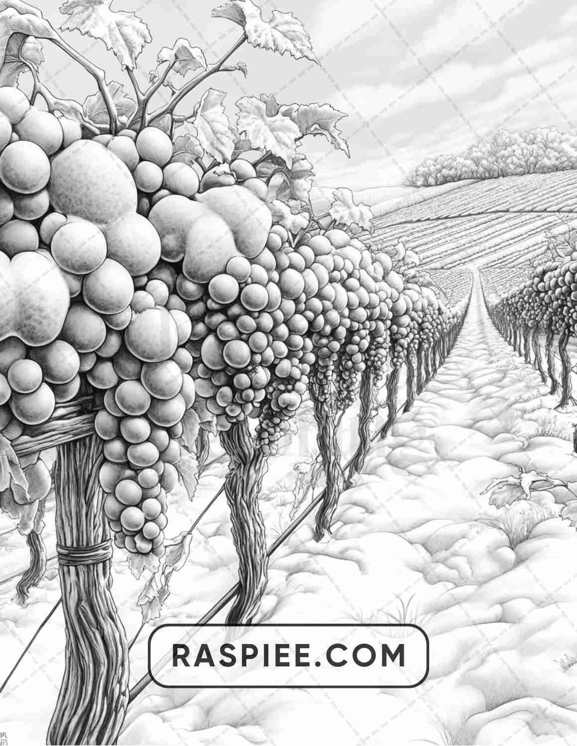 82 Winter Landscapes Adult Coloring Pages