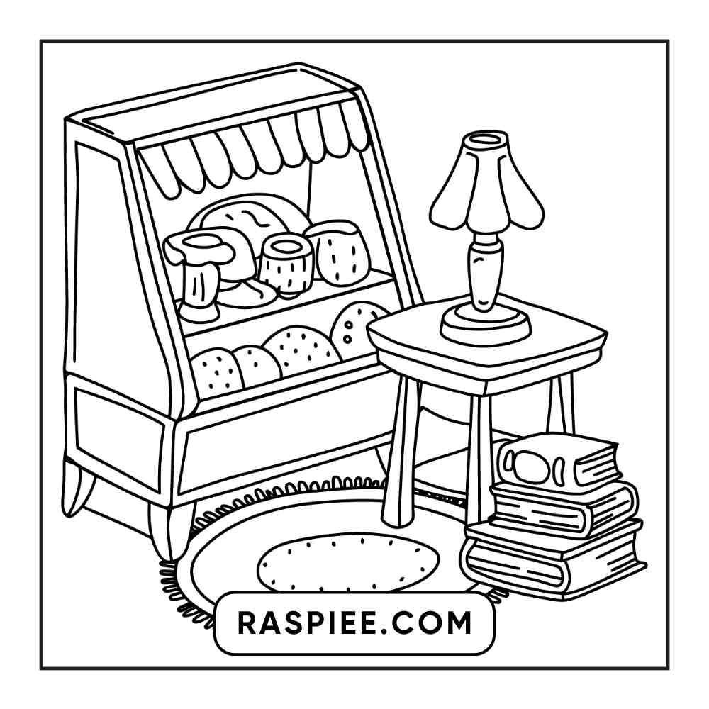 85 Bold and Easy Little Corner Coloring Pages Printable PDF Instant Download