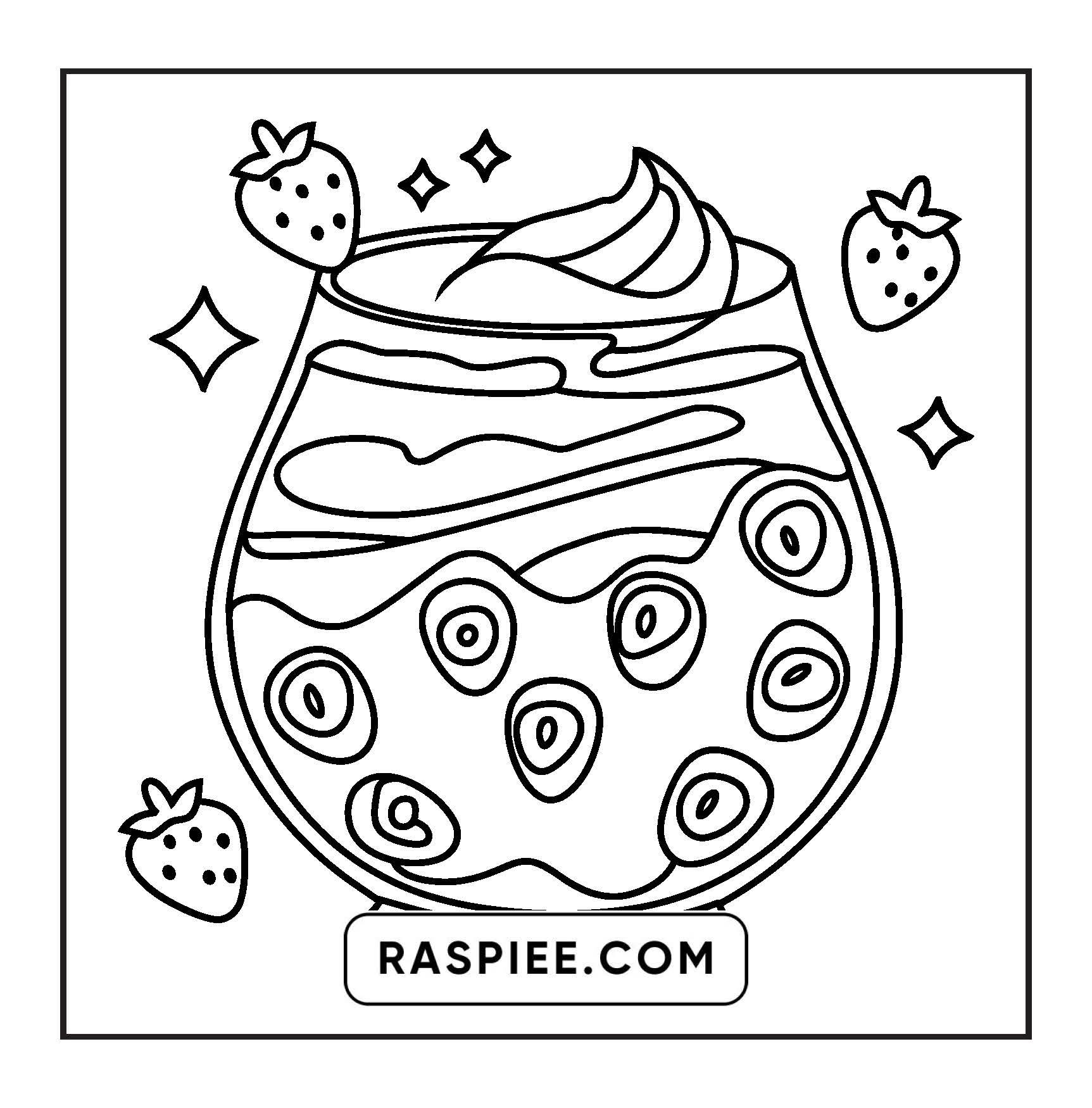 80 Bold and Easy Japanese Food Coloring Pages