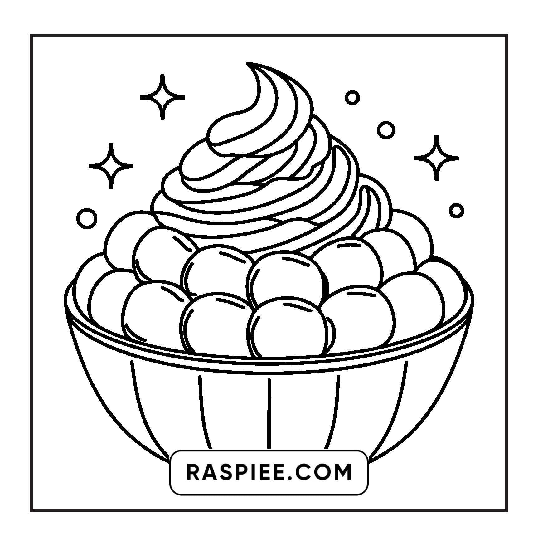 80 Bold and Easy Japanese Food Coloring Pages