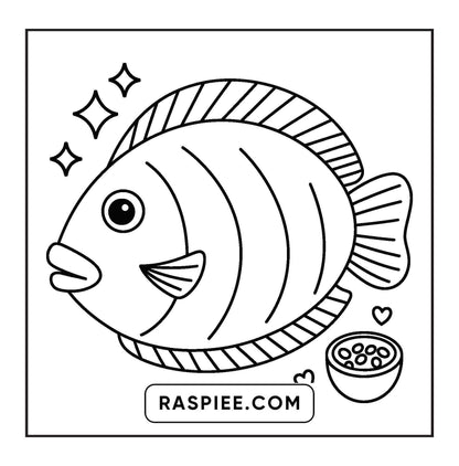 80 Bold and Easy Japanese Food Coloring Pages