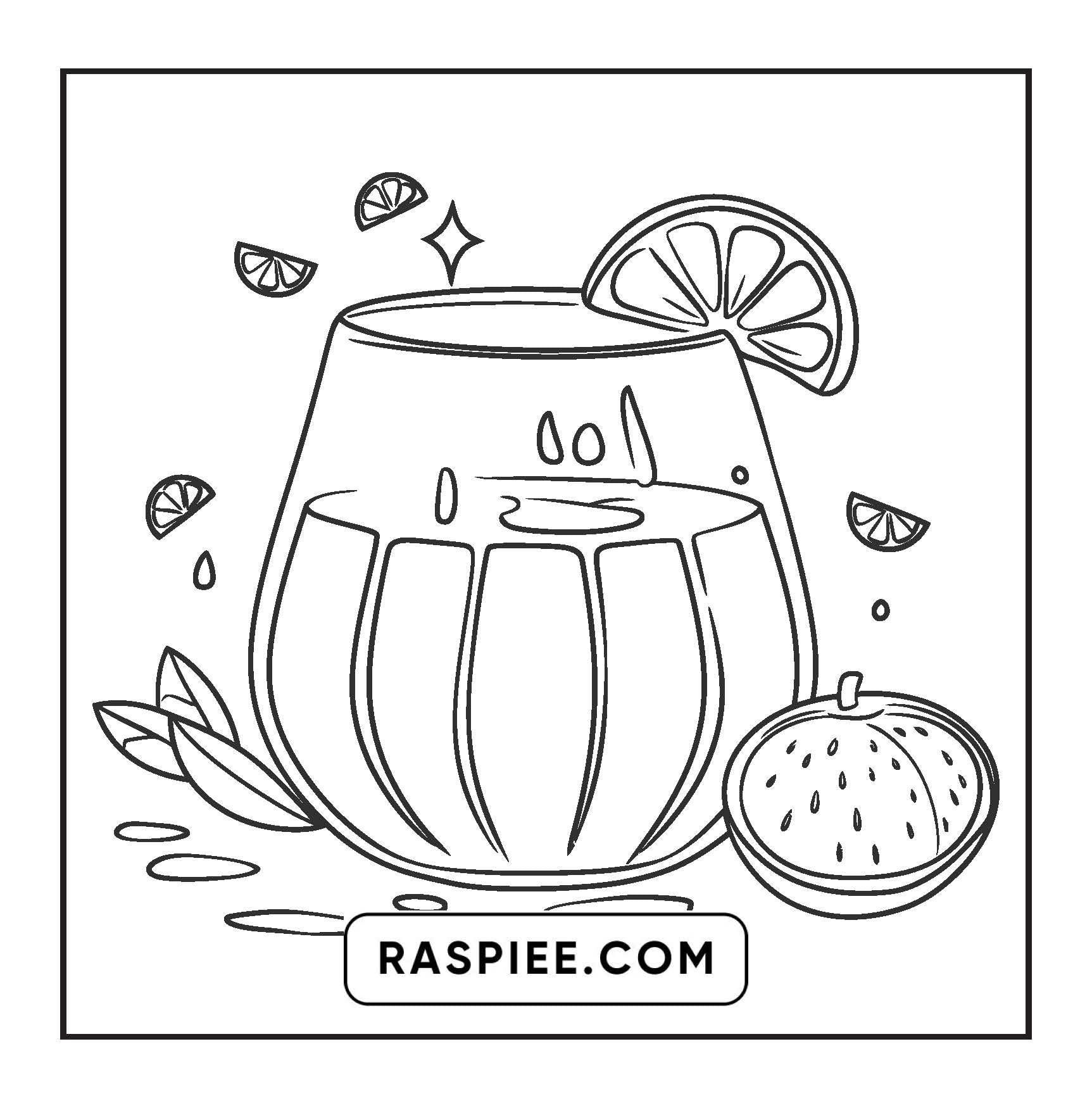 80 Bold and Easy Japanese Food Coloring Pages